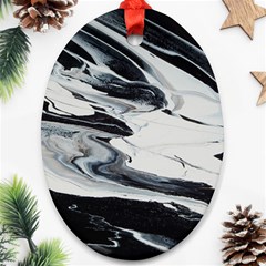 Space Drift 2 Oval Ornament (two Sides) by WILLBIRDWELL