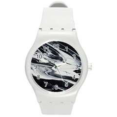 Space Drift 2 Round Plastic Sport Watch (m) by WILLBIRDWELL