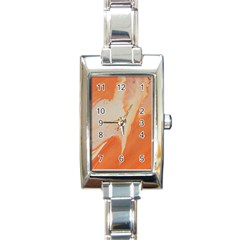 Fire Fall Rectangle Italian Charm Watch by WILLBIRDWELL