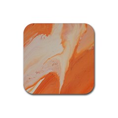 Fire Fall Rubber Coaster (square)  by WILLBIRDWELL