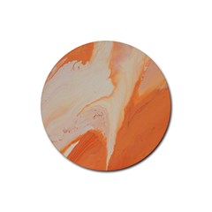 Fire Fall Rubber Round Coaster (4 Pack) 