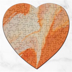 Fire Fall Jigsaw Puzzle (heart) by WILLBIRDWELL