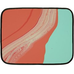 Clay And Water Double Sided Fleece Blanket (mini) 