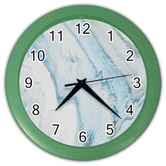 Diamond Mountain Color Wall Clock by WILLBIRDWELL