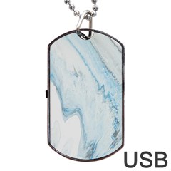 Diamond Mountain Dog Tag Usb Flash (two Sides) by WILLBIRDWELL