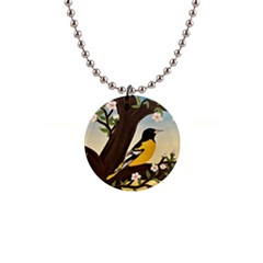 Oriole Button Necklace