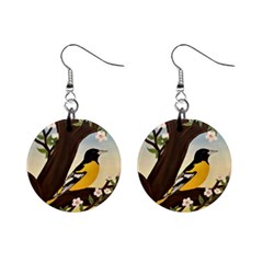 Oriole Mini Button Earrings