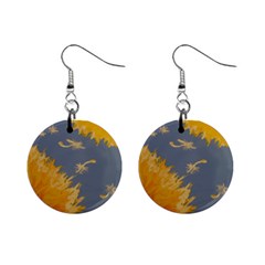 Dandelion Mini Button Earrings