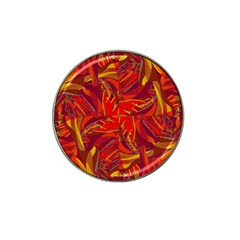 Colorful Abstract Ethnic Style Pattern Hat Clip Ball Marker (10 Pack) by dflcprints