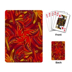 Colorful Abstract Ethnic Style Pattern Playing Cards Single Design