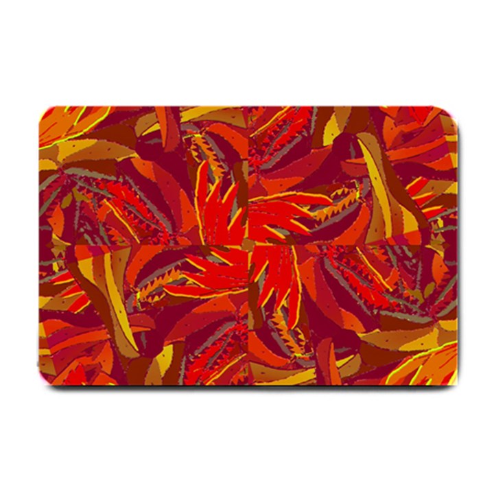 Colorful Abstract Ethnic Style Pattern Small Doormat 