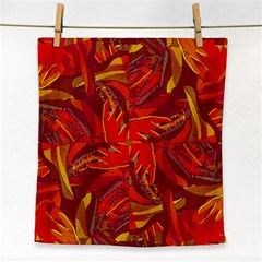 Colorful Abstract Ethnic Style Pattern Face Towel by dflcprints