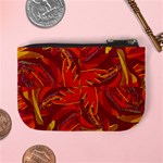 Colorful Abstract Ethnic Style Pattern Mini Coin Purse Back