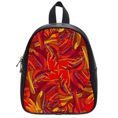 Colorful Abstract Ethnic Style Pattern School Bag (small) by dflcprints