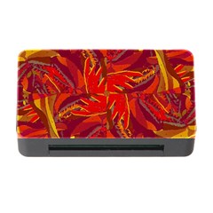 Colorful Abstract Ethnic Style Pattern Memory Card Reader With Cf by dflcprints