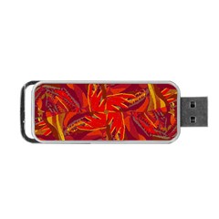 Colorful Abstract Ethnic Style Pattern Portable Usb Flash (two Sides) by dflcprints