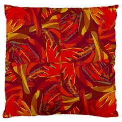 Colorful Abstract Ethnic Style Pattern Standard Flano Cushion Case (two Sides) by dflcprints