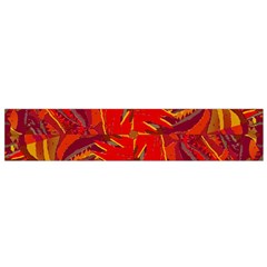 Colorful Abstract Ethnic Style Pattern Small Flano Scarf by dflcprints