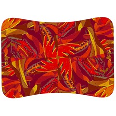 Colorful Abstract Ethnic Style Pattern Velour Seat Head Rest Cushion