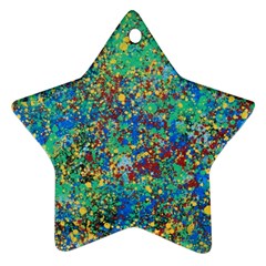 Edge Of The Universe Star Ornament (two Sides)