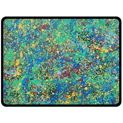 Edge Of The Universe Double Sided Fleece Blanket (large) 