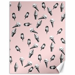 Ice Cream Pattern Canvas 18  X 24  by Valentinaart