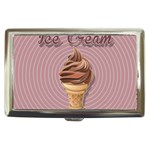 Pop Art Ice Cream Cigarette Money Case Front