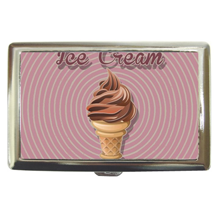 Pop Art Ice Cream Cigarette Money Case