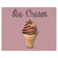 Pop Art Ice Cream Double Sided Flano Blanket (medium) 