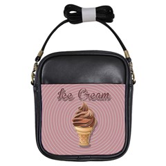 Pop Art Ice Cream Girls Sling Bag by Valentinaart