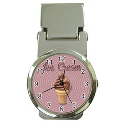 Pop Art Ice Cream Money Clip Watches