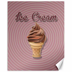 Pop Art Ice Cream Canvas 16  X 20  by Valentinaart