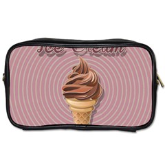 Pop Art Ice Cream Toiletries Bag (two Sides) by Valentinaart