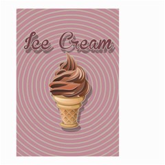 Pop Art Ice Cream Small Garden Flag (two Sides) by Valentinaart