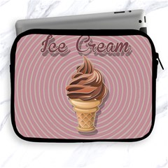 Pop Art Ice Cream Apple Ipad 2/3/4 Zipper Cases by Valentinaart