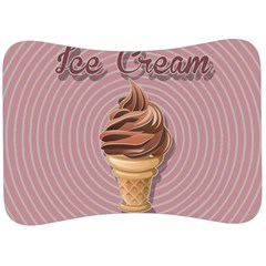 Pop Art Ice Cream Velour Seat Head Rest Cushion by Valentinaart