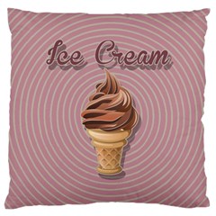 Pop Art Ice Cream Standard Flano Cushion Case (one Side) by Valentinaart