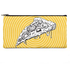 Pop Art Pizza Pencil Cases by Valentinaart