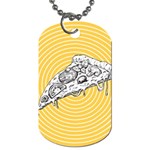 Pop art pizza Dog Tag (One Side) Front