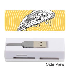 Pop Art Pizza Memory Card Reader (stick)