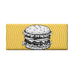 Pop Art Hamburger  Hand Towel by Valentinaart