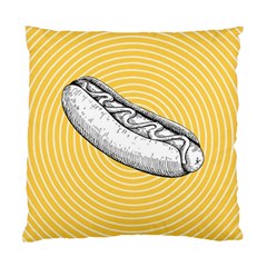 Pop Art Hot Dog Standard Cushion Case (one Side) by Valentinaart