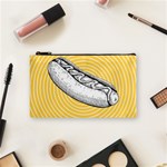 Pop art hot dog Cosmetic Bag (Small) Front