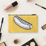 Pop art hot dog Cosmetic Bag (Small) Back