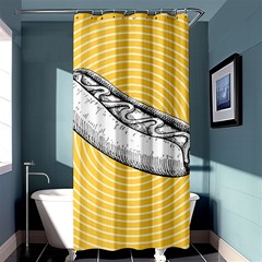 Pop Art Hot Dog Shower Curtain 36  X 72  (stall)  by Valentinaart