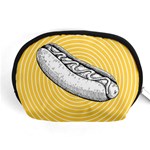 Pop art hot dog Accessory Pouch (Medium) Front