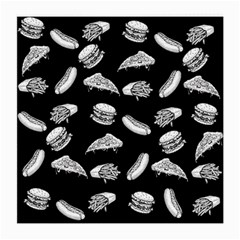 Fast Food Pattern Medium Glasses Cloth (2-side)