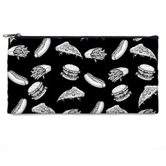 Fast Food Pattern Pencil Cases by Valentinaart