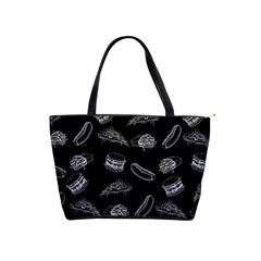 Fast Food Pattern Classic Shoulder Handbag by Valentinaart