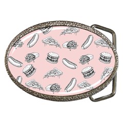 Fast food pattern Belt Buckles